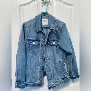 Distressed Jean Jacket